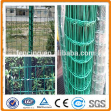 dark green pvc coated light euro fence rolls for roadside